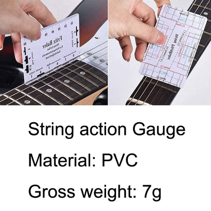 5PCS Guitar String High Ruler Guitar Repair Measuring Ruler Tools - Stringed Instruments by PMC Jewellery | Online Shopping South Africa | PMC Jewellery