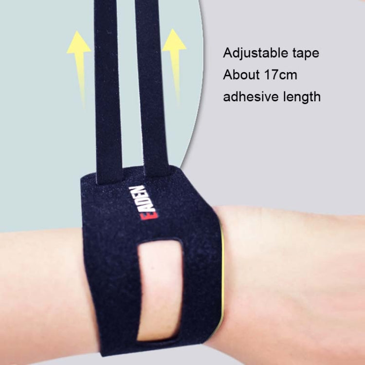 1 Pair EADEN Sports Wrist Brace Yoga Fitness TFCC Support Wrist Cover, Size: M(Reinforced Black) - Sports Safety by EADEN | Online Shopping South Africa | PMC Jewellery | Buy Now Pay Later Mobicred