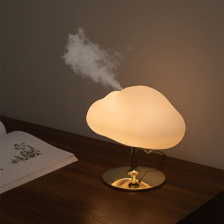 270ml Cloud Aroma Diffuser Humidifier  USB Table Lamp(Gold Bottom) - free shipping - PMC TechLife - Order now!