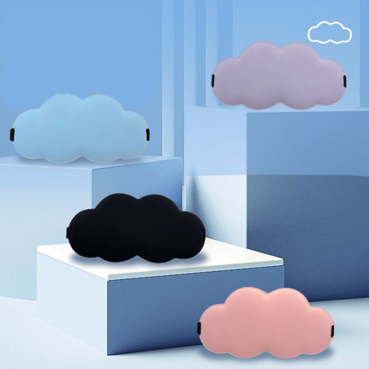 3D Cloud Eye Mask Ice Silk Slow Rebound Memory Foam Sleep Comfort Eye Mask(Black) - free shipping - PMC TechLife - Order now!
