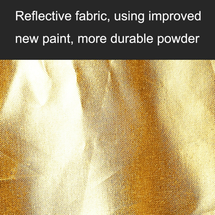 Selens  5 In 1 (Gold / Silver  / White / Black / Soft Light) Folding Reflector Board, Size: 100cm Triangle -  by PMC TechLife | Online Shopping South Africa | PMC TechLife | Buy Now Pay Later Mobicred