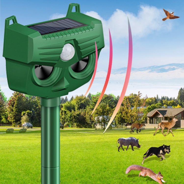 RC-543 Outdoor Solar Dog Repellent Infrared Ultrasonic Animal Bird Repellers - Outdoor Insect Repellent by PMC Jewellery | Online Shopping South Africa | PMC Jewellery