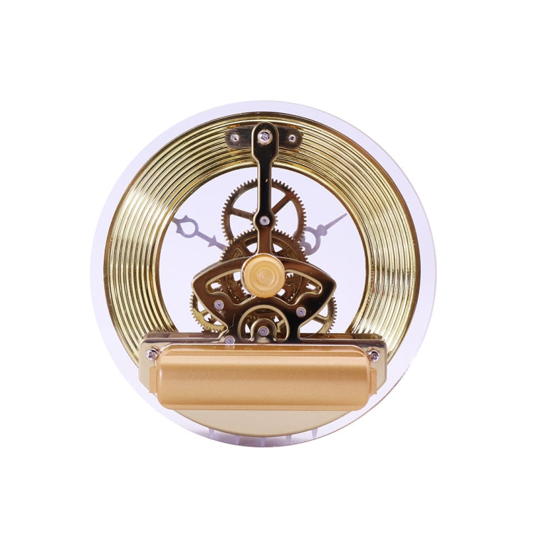 Metal See-through Quartz Clock Gear Clock DIY Accessories 86mm Golden Movement - DIY Clocks by PMc TechLife | Online Shopping South Africa | PMc TechLife | Buy Now Pay Later Mobicred