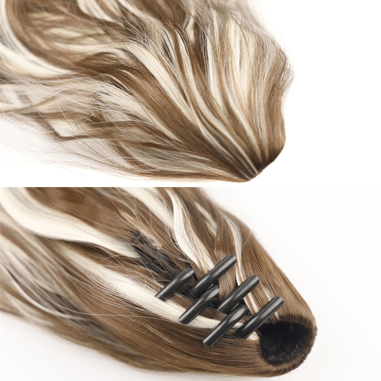 P96 Clip-On Wig Long Ponytail Water Ripple Long Curly Wig(27H613) - free shipping - PMC TechLife - Order now!