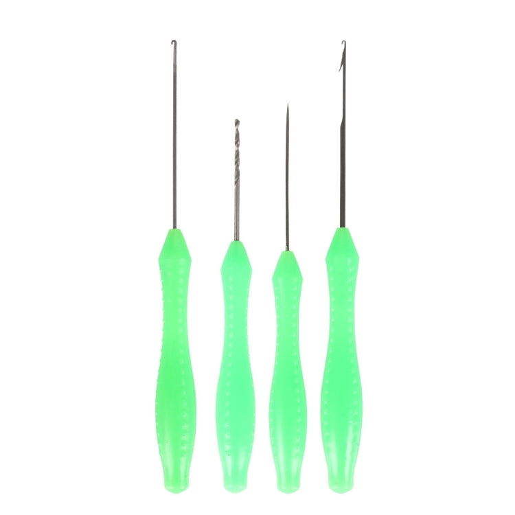 4 PCS / Set Carp Fishing Hook Needle Fishing Bead Bait Hook Needle - Fishing Hooks by PMC TechLife | Online Shopping South Africa | PMC TechLife