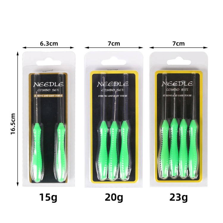 4 PCS / Set Carp Fishing Hook Needle Fishing Bead Bait Hook Needle - Fishing Hooks by PMC TechLife | Online Shopping South Africa | PMC TechLife