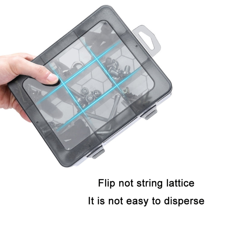 Multi-Compartment Sorted Electronic Parts Organiser, Specifications: 9 Grid - free shipping - PMC TechLife - Order now!