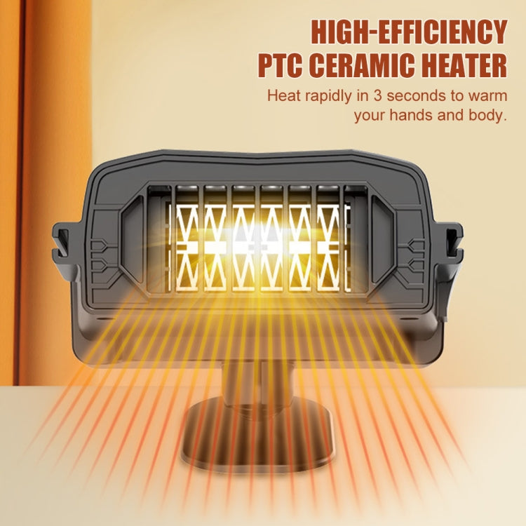 Car 12V Heater Defrost Snow Defogger, Color: Yellow Heater - Heating & Fans by PMC TechLife | Online Shopping South Africa | PMC TechLife | Buy Now Pay Later Mobicred