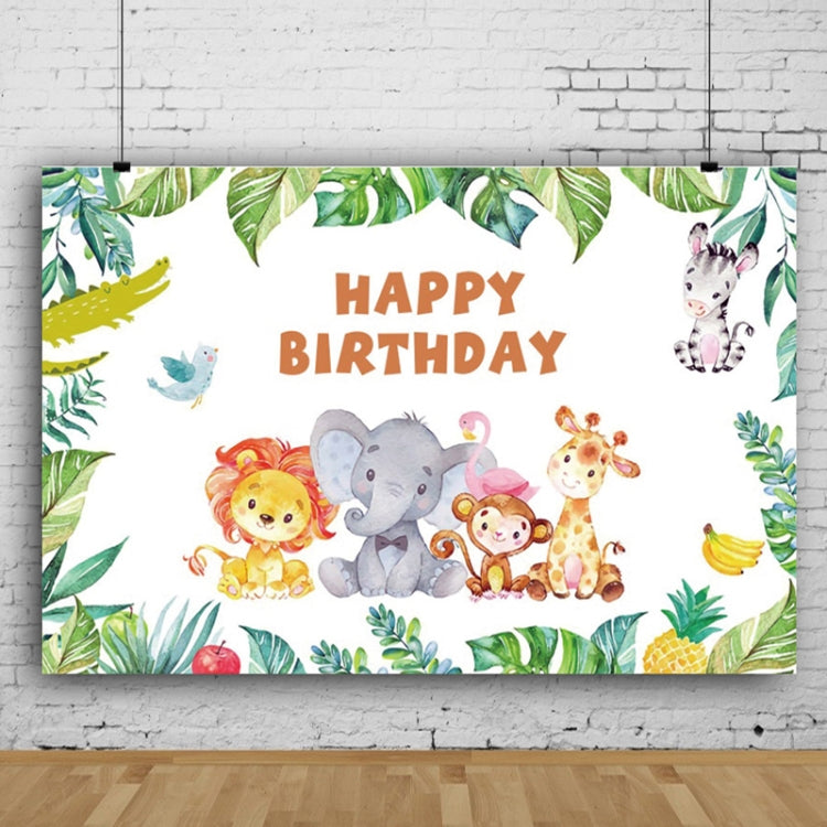 MDM07470 1.5m x 1m Animal Forest Cartoon Birthday Party Banquet Decoration Photo Background Cloth - Birthday Party by PMC Jewellery | Online Shopping South Africa | PMC Jewellery