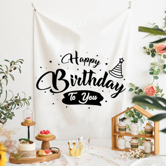 GT282 Birthday Background Cloth Party Scene Arranges Children Photos, Size: 150x200cm Velvet Cloth(2) - Birthday Party by PMC Jewellery | Online Shopping South Africa | PMC Jewellery | Buy Now Pay Later Mobicred