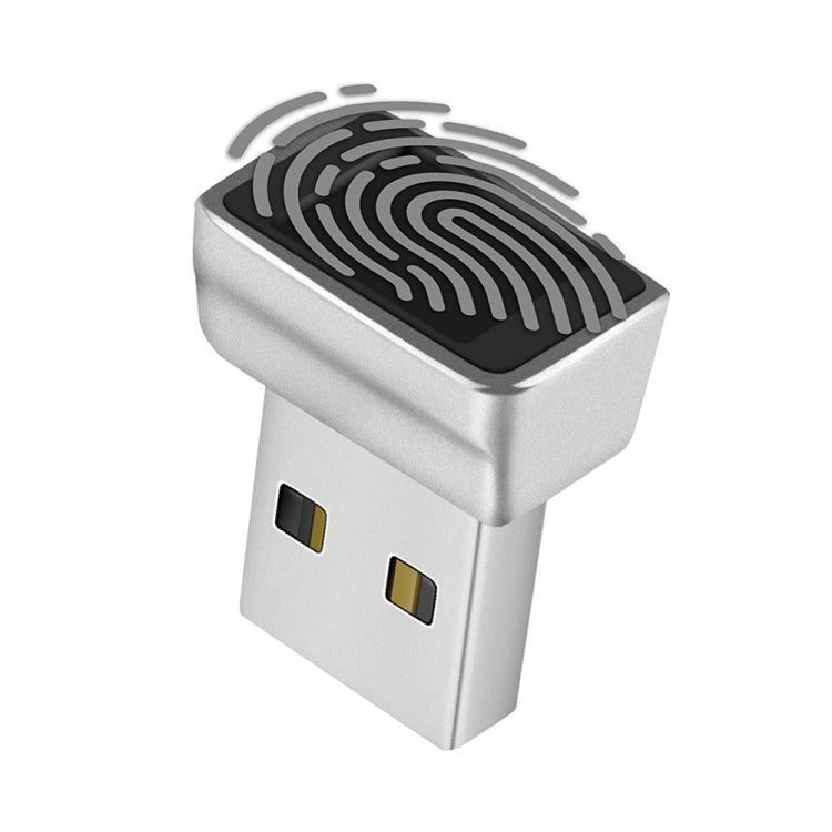TRU7 USB Fingerprint Reader Module for Windows 8 / 10 / 11 Hello(Silver Gray) - Gadget by PMC Jewellery | Online Shopping South Africa | PMC Jewellery | Buy Now Pay Later Mobicred