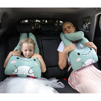 8146 Cartoon Adjustable Car Children Sleep Safety Belt U-shaped Neck Pillow(Gray Totoro) - Seat Belts & Padding by PMC Jewellery | Online Shopping South Africa | PMC Jewellery | Buy Now Pay Later Mobicred