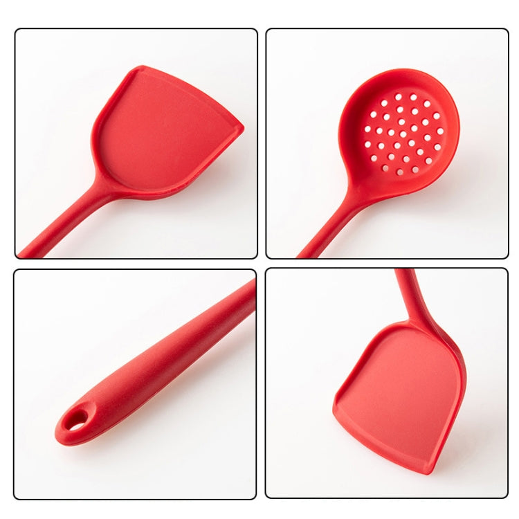 2pcs Non-stick High Temperature Resistant Silicone Cookware, Style: Brush(Red) - Cooking Tools by PMC Jewellery | Online Shopping South Africa | PMC Jewellery