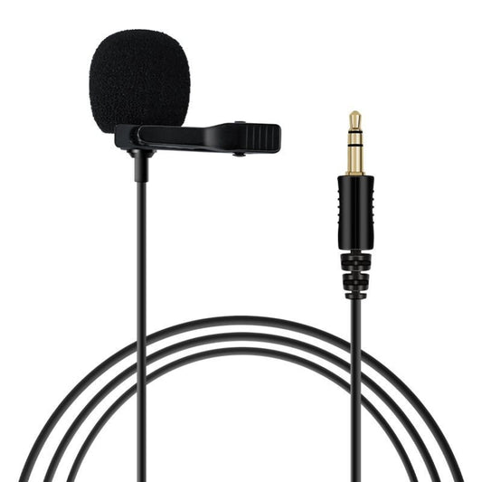 For Rode Wireless Camera Lavalier Microphone, Length 1.5m(Black) - Camera Microphone by PMC Jewellery | Online Shopping South Africa | PMC Jewellery