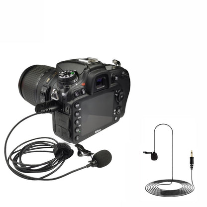 For Rode Wireless Camera Lavalier Microphone, Length 1.5m(Black) - Camera Microphone by PMC Jewellery | Online Shopping South Africa | PMC Jewellery