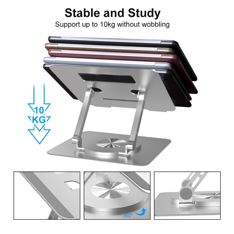 Multifunctional Desktop Foldable Rotating Laptop Cooling Bracket, Spec: SP-88 (Gray) - Laptop Stand by PMC Jewellery | Online Shopping South Africa | PMC Jewellery | Buy Now Pay Later Mobicred