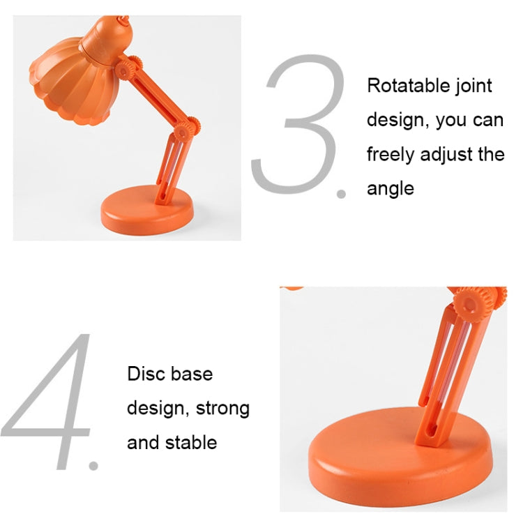 Flower Shape LED Mini Magnetic Table Lamp Foldable Bedside Night Light(09B Blue) - Bedside Light by PMc TechLife | Online Shopping South Africa | PMc TechLife | Buy Now Pay Later Mobicred