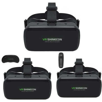 VR SHINECON G06A+B03 Handle Mobile Phone VR Glasses 3D Virtual Reality Head Wearing Gaming Digital Glasses - VR Headset by VR SHINECON | Online Shopping South Africa | PMC Jewellery