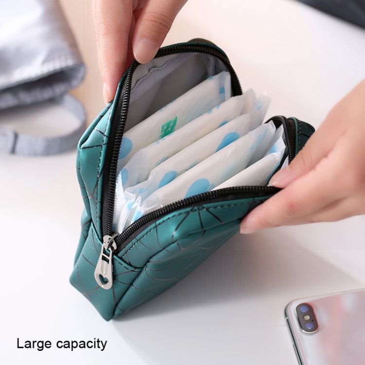 XH8214 Portable Sanitary Napkin Storage Bag Large Capacity Waterproof Coin Bag(Fluorescence) - Storage Bags by PMC Jewellery | Online Shopping South Africa | PMC Jewellery