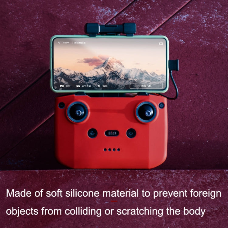 BRDRC DJI-7559 For DJI Mavic 3 / Mini 3 / 3 Pro Remote Control Silicone Protective Cover(Gray) - free shipping - PMC TechLife - Order now!