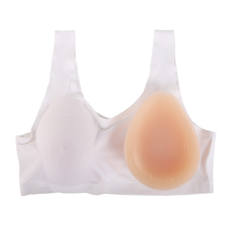 CD Crossdressing Silicone Fake Breast Vest Underwear, Size: C+L 800g(White+Fake Breast) - Fake Breasts by PMC Jewellery | Online Shopping South Africa | PMC Jewellery