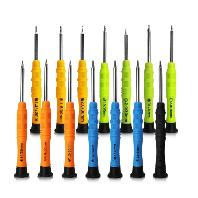 20pcs Mini Screwdriver Anti-Slip Mobile Phone Disassembly Maintenance Tools, Series: T2 - Screwdriver by PMC Jewellery | Online Shopping South Africa | PMC Jewellery