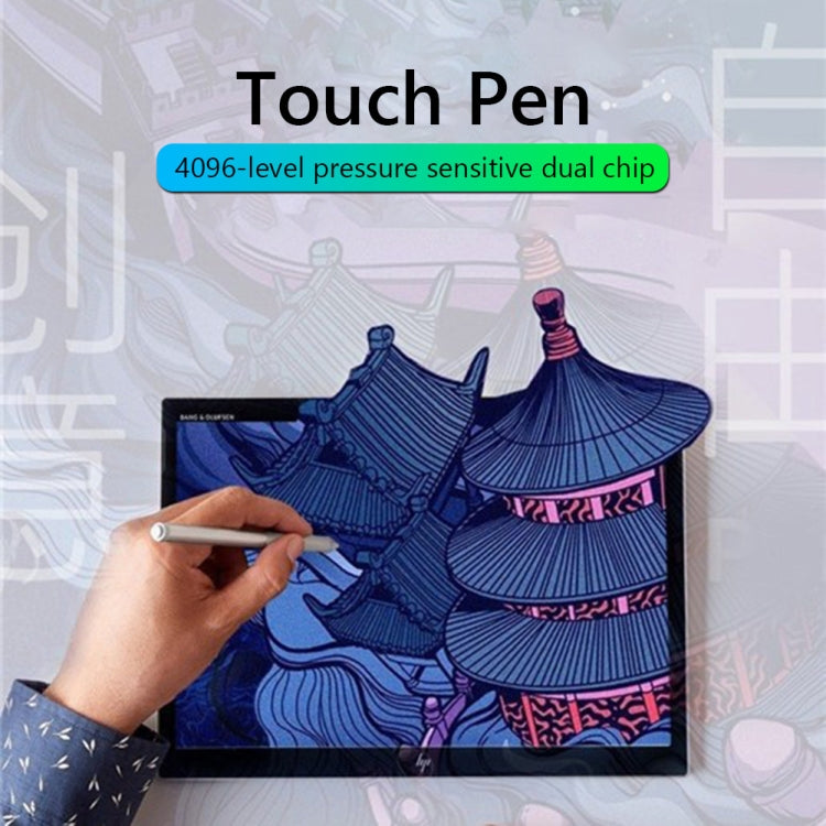 For HP Elitebook And ZBook X360 1030 G2/G3 Bluetooth Anti-touch Touch Pen(Silver) - Stylus Pen by PMC TechLife | Online Shopping South Africa | PMC TechLife