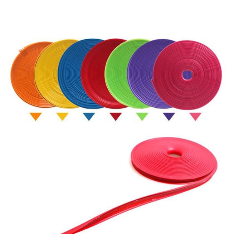 8m/roll Car Wheel General Sticker Modified Protection Sticker Anti-collision Strip(Purple) - Decorative Strip by PMC TechLife | Online Shopping South Africa | PMC TechLife | Buy Now Pay Later Mobicred
