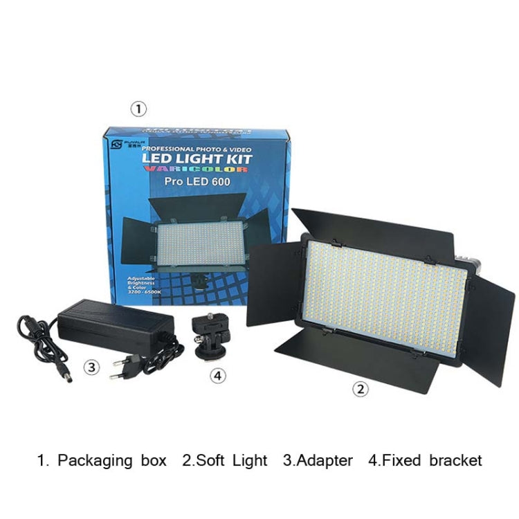 E800 RGB Color 40W 3200K-5600K LED Flat Panel Lights Live Broadcast Fill Light,EU Plug -  by PMC TechLife | Online Shopping South Africa | PMC TechLife | Buy Now Pay Later Mobicred
