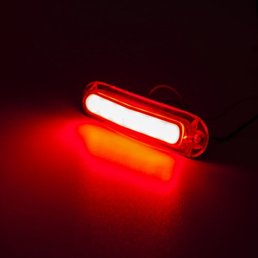 4pcs MK-162 6LED Light Guide Side Light 10-30V Trailer Side Tail Light(Red) - Warning Lights by PMC Jewellery | Online Shopping South Africa | PMC Jewellery | Buy Now Pay Later Mobicred