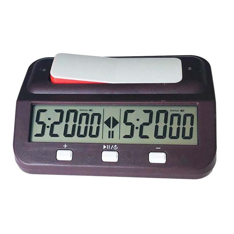 HQT101 Plastic Chess Clock Go Chess Timer(Red Wine) - Alarm Clocks by PMC TechLife | Online Shopping South Africa | PMC TechLife