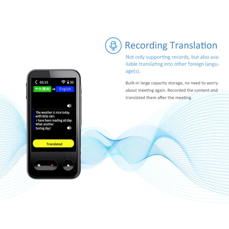 T7 4G Smart Voice / Photo / Recording Translation WIFI Translation Machine Supports 138 Languages -  by PMC Jewellery | Online Shopping South Africa | PMC Jewellery | Buy Now Pay Later Mobicred