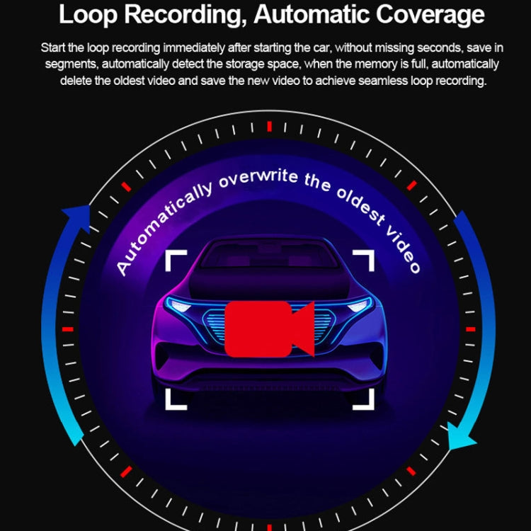 L601 HD Night Vision Electronics Dog Reversing Image Driving Recorder, Style: WIFI Version(Single Record) - Car DVRs by PMC TechLife | Online Shopping South Africa | PMC TechLife | Buy Now Pay Later Mobicred