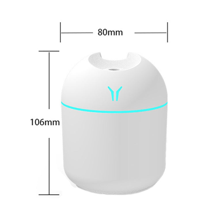 USB Mini Desktop Colorful Night Light Car Humidifier, Spec: 250ml (Y-Blue) - free shipping - PMC TechLife - Order now!