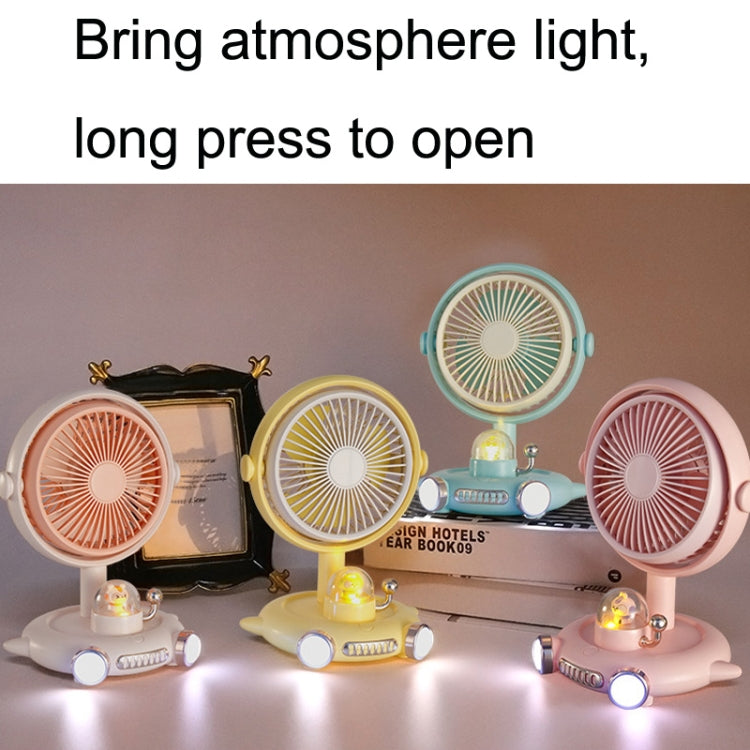 Household Cute Pet Fan USB Desktop Night Light Fan(Apricot) - free shipping - PMC TechLife - Order now!