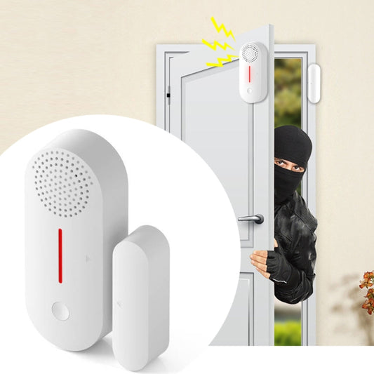 Tuya WiFi Sound And Light Door Magnetic Doors Windows Alarm Scene Linkage APP Reminder - Door Window Alarm by PMC Jewellery | Online Shopping South Africa | PMC Jewellery