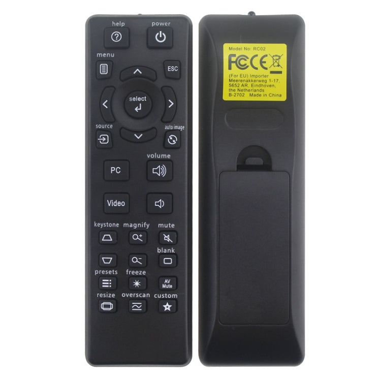 For InFocus IN112 IN114 IN124 IN3136 Projector 2pcs Remote Control - free shipping - PMC TechLife - Order now!