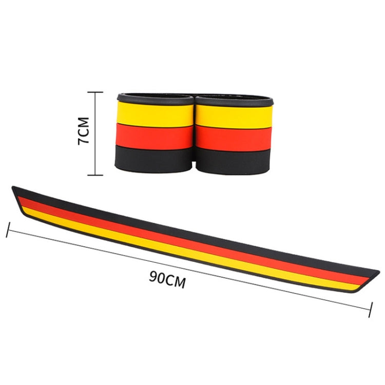 Car Trunk Anti-collision Strip Threshold Decoration Protection Sticker(French Models) - Anti Collision Sticker by PMC TechLife | Online Shopping South Africa | PMC TechLife | Buy Now Pay Later Mobicred