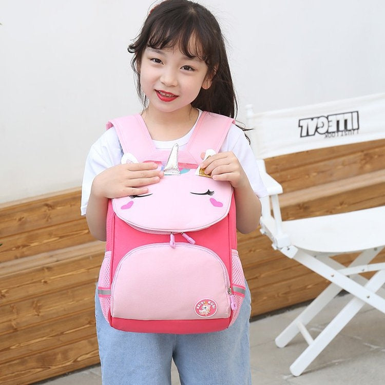 Kindergarten Children Cute Cartoon Backpack School Bag(Red Dinosaur) - Kids Bags by PMC Jewellery | Online Shopping South Africa | PMC Jewellery