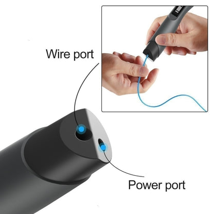 SL-300  3D Printing Pen 8 Speed Control High Temperature Version Support PLA/ABS Filament With UK Plug(Dark Grey) - 3D Printer by PMC Jewellery | Online Shopping South Africa | PMC Jewellery | Buy Now Pay Later Mobicred