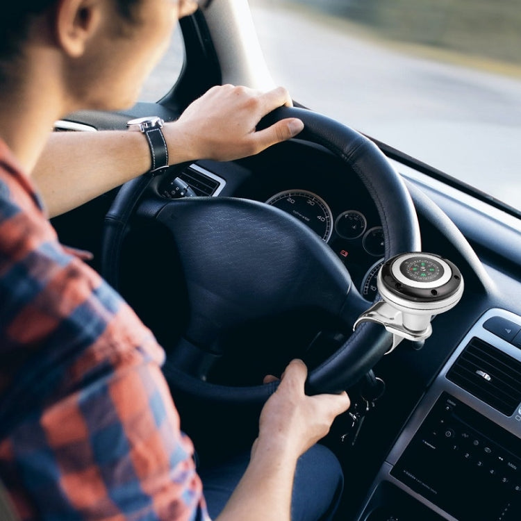 Car Steering Wheel Booster Ball Assist With Compass(A Model White) - Steering Wheel Accessories by PMC TechLife | Online Shopping South Africa | PMC TechLife | Buy Now Pay Later Mobicred