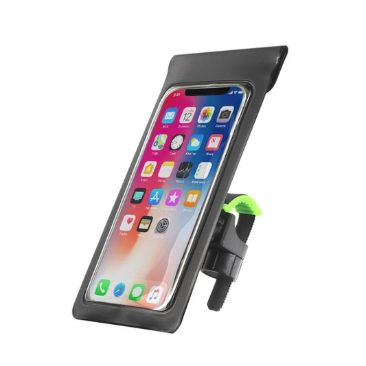 Outdoor Cycling Mobile Phone Navigation Waterproof Bracket(Black Green) - Holders by PMC Jewellery | Online Shopping South Africa | PMC Jewellery | Buy Now Pay Later Mobicred