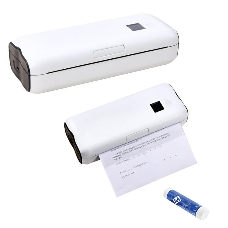 Home Small Phone Office Wireless Wrong Question Paper Student Portable Thermal Printer, Style: Bluetooth Edition+500pcs A4 Paper - Printer by PMC Jewellery | Online Shopping South Africa | PMC Jewellery | Buy Now Pay Later Mobicred