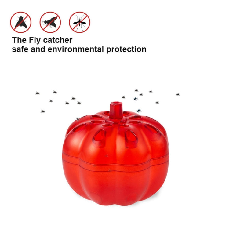 SK116 2pcs Small Pumpkin Fruit Fly Traps Fruit Flying Worm Catcher(Red) - Traps by PMC Jewellery | Online Shopping South Africa | PMC Jewellery | Buy Now Pay Later Mobicred