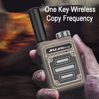 JINLIDE 3-5km 8W 6000mAh Hand-held Walkie Talkie Wireless Copy Frequency Ham Radio(Green) - Handheld Walkie Talkie by PMC Jewellery | Online Shopping South Africa | PMC Jewellery | Buy Now Pay Later Mobicred