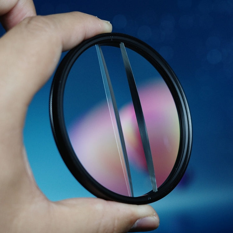 67mm Photography Foreground Blur Filter Double Half Moon SLR Accessories - Other Filter by PMC TechLife | Online Shopping South Africa | PMC TechLife