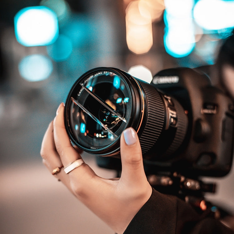 67mm Photography Foreground Blur Filter Double Half Moon SLR Accessories - Other Filter by PMC TechLife | Online Shopping South Africa | PMC TechLife