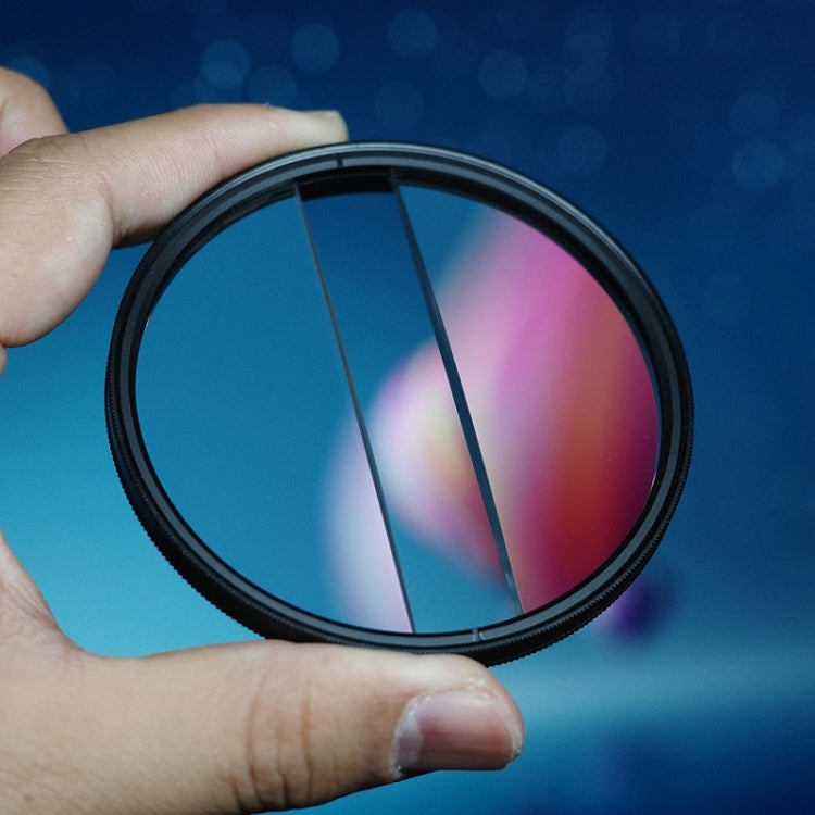 67mm Photography Foreground Blur Filter Double Half Moon SLR Accessories - Other Filter by PMC TechLife | Online Shopping South Africa | PMC TechLife