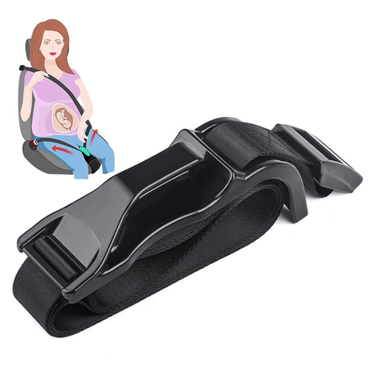 Pregnant Car Seat Belt Anti Stranglehold Belly Protection Fetal Regulator(Black) - Seat Belts & Padding by PMC TechLife | Online Shopping South Africa | PMC TechLife | Buy Now Pay Later Mobicred