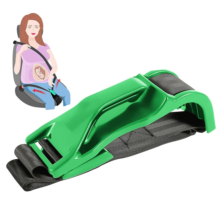 Pregnant Car Seat Belt Anti Stranglehold Belly Protection Fetal Regulator(Green) - Seat Belts & Padding by PMC TechLife | Online Shopping South Africa | PMC TechLife | Buy Now Pay Later Mobicred